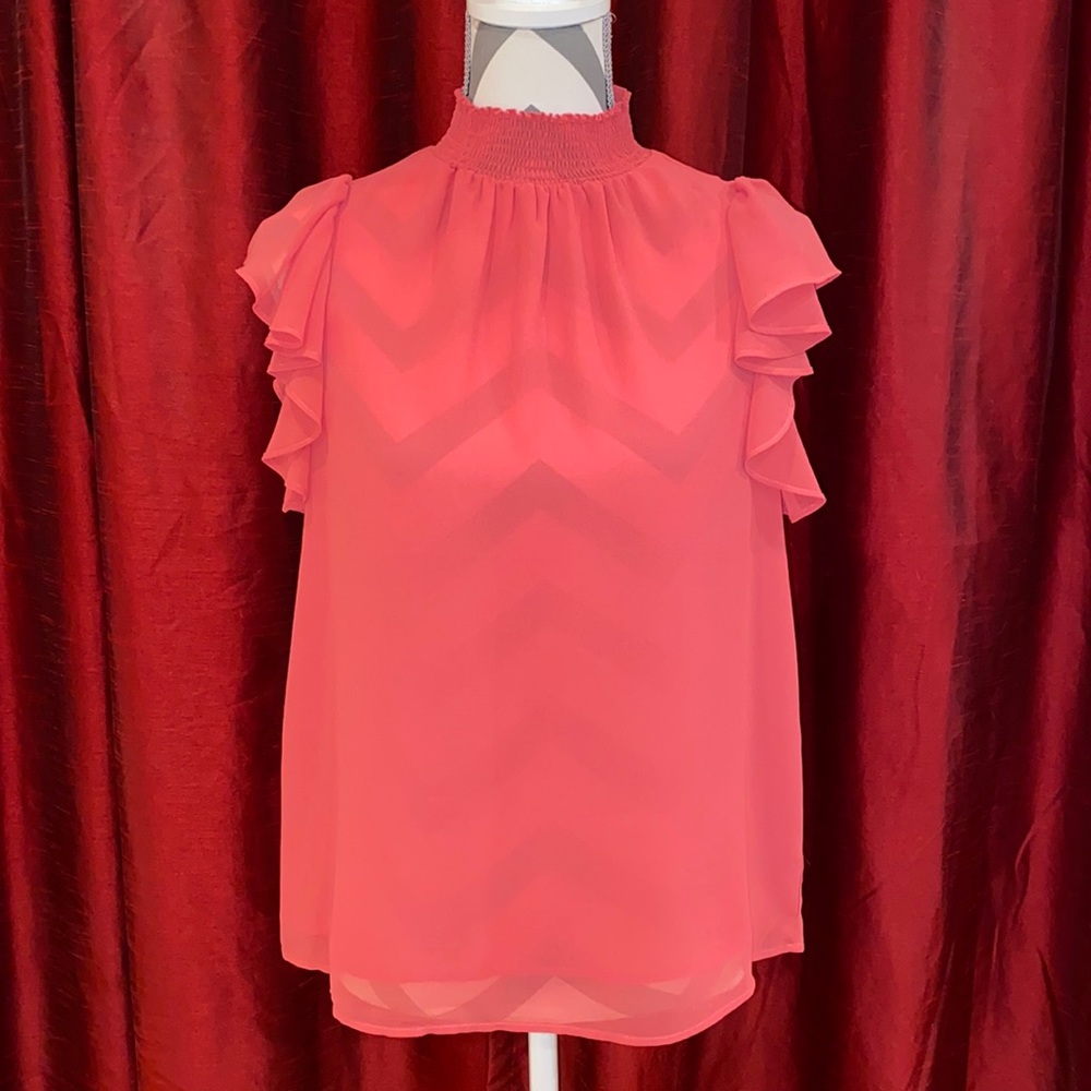 1. State Flutter Sleeve Top - image 2